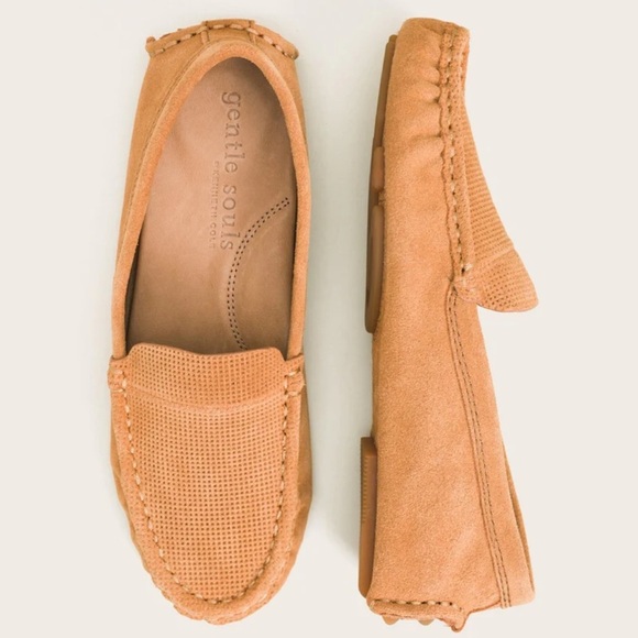 Gentle Souls Mina Suede Driver Loafers Size 6 - Picture 1 of 14
